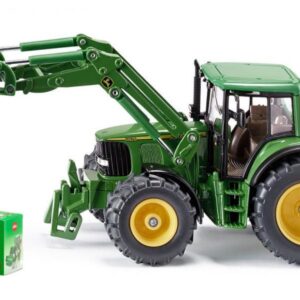 Modellino trattore Siku  TRATTORE JOHN DEERE CARICATORE FRONTALE 1:32 modellismo statico