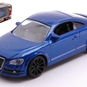 Modellino auto scala 1:43 AUDI TT 2007 BLUE modellismo statico collezione