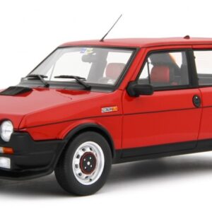 Modellino auto scala 1:18 LaudoRacing FIAT RITMO 185 TC rosso modellismo statico collezione