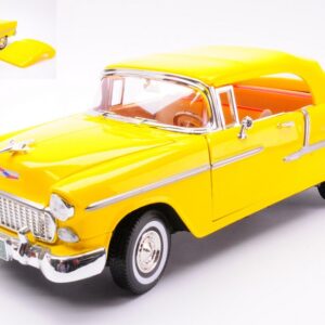 Modellino auto scala 1:18 CHEVROLET BEL AIR CONVERTIBLE diecast modellismo statico