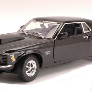 Modellino auto scala 1:18 FORD MUSTANG BOSS 429 BLACK diecast modellismo statico