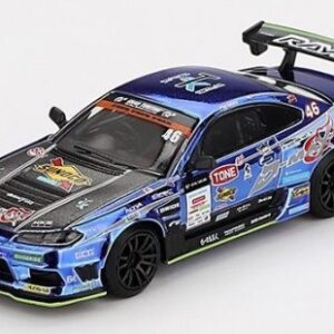Modellino auto scala 1:64 Mini GT  NISSAN SILVIA S15 N.70 D-MAX RACING D1 GRAND PRIX 2023 1:64 racing modellismo