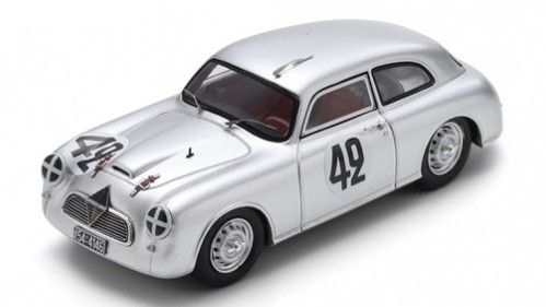 Modellino auto scala 1:43 Spark BORGWARD HANSA 1500 S  24 H LE MANS 1953 H.H.HARTMANN-A.BRUDES racing modellismo