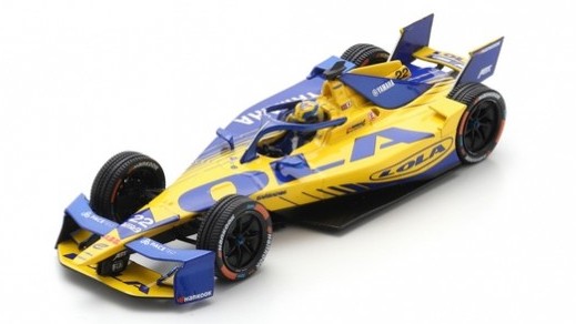 Modellino auto scala 1:43 Spark Model  LOLA YAMAHA ABT FORMULA E N.22 ZANE MALONEY racing modellismo
