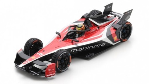 Modellino auto scala 1:43 Spark MAHINDRA RACING FORMULA E MORTARA racing modellismo