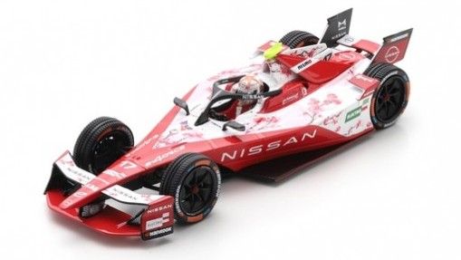 Modellino auto scala 1:43 Spark Model  NISSAN FORMULA E N.17 NORMAN NATO racing modellismo