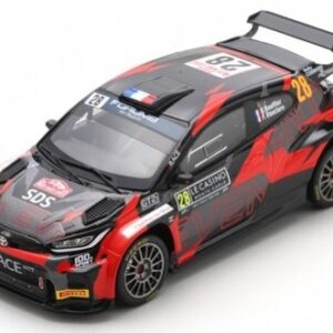 Modellino auto scala 1:43 Spark TOYOTA YARIS RALLY MONTE CARLO 2024 BOUFFIER-VAUCLARE modellismo