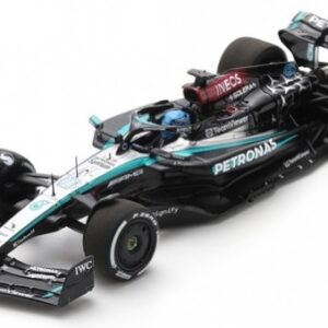 Modellino auto formula 1 F1 scala 1:43 Spark MERCEDES F1 W15 LAS VEGAS GP 2024 RUSSELL modellismo