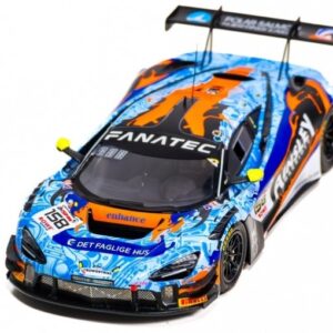 Modellino auto scala 1:43 Spark  MC LAREN 720 S 24H SPA 2024 racing modellismo