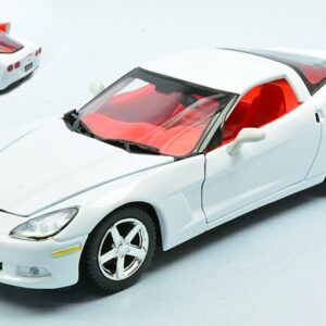 Modellino auto scala 1:24 CHEVROLET CORVETTE C6 COUPE diecast modellismo statico