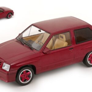 Modellino auto scala 1:18 ModelCarGroup  OPEL CORSA A SR 1983  RED diecast modellismo statico