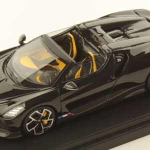 Modellino auto scala 1:43 Looksmart  BUGATTI W16 MISTRAL BLACK diecast modellismo statico