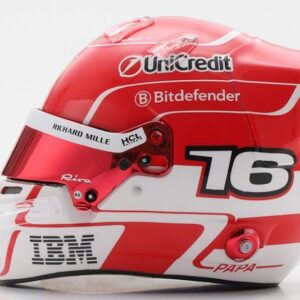 Modellino casco Looksmart  HELMET CHARLES LECLERC TEAM FERRARI HP 2025 1:5