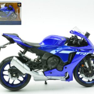 Modellino moto scala 1:12 YAMAHA YZR-R1 BLUE motorcycle modellismo