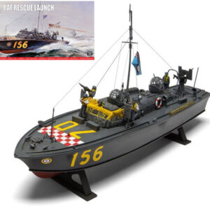 Modellino nave da montare model kit di montaggio Airfix RAF RESCUE LAUNCH KIT 1:72 modellismo