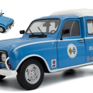 Modellino auto scala 1:18 Solido RENAULT R4L F4 VAN GORDINI SERVICE modellismo statico collezione