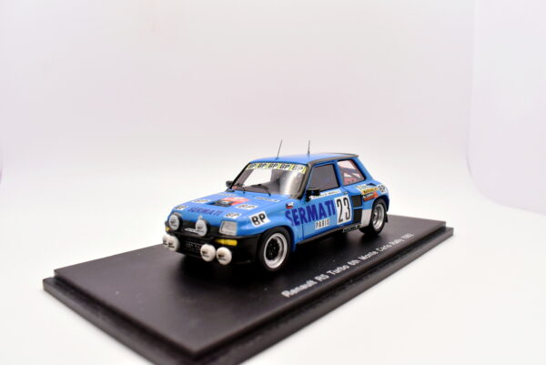 Modellino auto rally scala 1:43 Renault R5 turbo 6th Spark modellismo statico - Image 4
