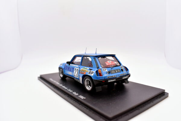 Modellino auto rally scala 1:43 Renault R5 turbo 6th Spark modellismo statico - Image 5