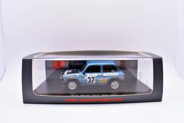 Modellino auto rally scala 1:43 A112 monte carlo spark model modellismo statico - Image 2