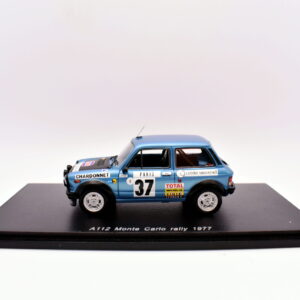 Modellino auto rally scala 1:43 A112 monte carlo spark model modellismo statico