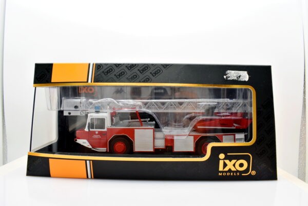 modellino camion scala 1:43 pompieri magirus dlk 2312 ixo diecast modellismo da collezione - Image 4