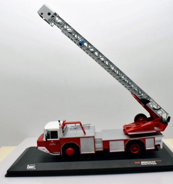 modellino camion scala 1:43 pompieri magirus dlk 2312 ixo diecast modellismo da collezione
