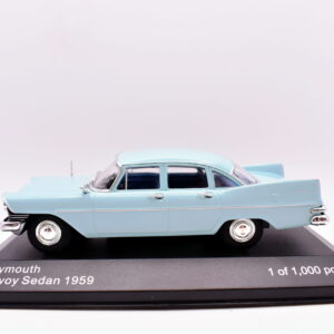 Modellini auto scala 1:43 Plymouth savoy sedan whitebox diecast modellismo collezione