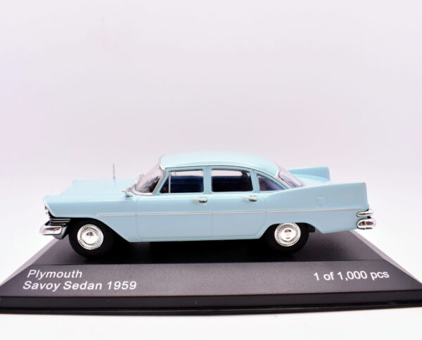 Modellini auto scala 1:43 Plymouth savoy sedan whitebox diecast modellismo collezione