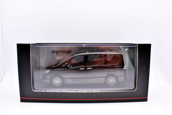 Modellino auto scala 1:43 Nissan serena higway star g diecast modellismo da collezione kyosho - Image 2