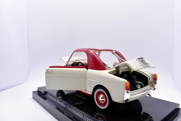 Modellino auto scala 1:24 Autobianchi Bianchina Trasformabile modellismo da collezione - Image 4