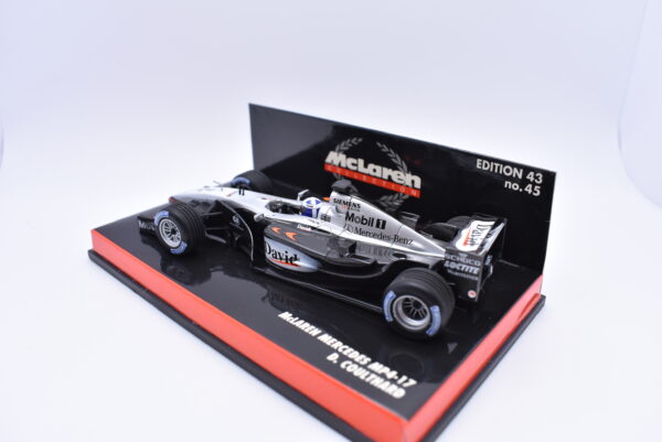 Modellino auto Formula 1 F1 scala 1:43 McLaren Mercedes MP4-17 Minichamps modellismo statico - Image 5