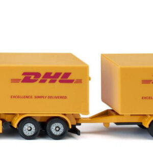 Modellino camion scala Siku CAMION RIMORCHIO DHL modellismo statico truck collezione