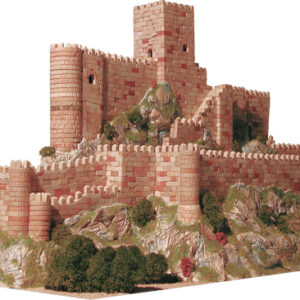 Modellino model kit di montaggio ALMANSA CASTLE SEC.XIII PCS 3600 1:350 modellismo statico