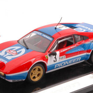 Modellino auto rally scala 1:43 Burago FERRARI 308 GTB MODELLISMO STATICO diecast