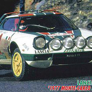 Modellino model kit di montaggio Hasegawa LANCIA STRATOS HF MONTE CARLO 1977 S.MUNARI-S.MAIGA KIT 1:24