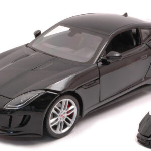 Modellino auto scala 1:24 JAGUAR F-TYPE 2015 BLACK diecast modellismo statico