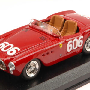 Modellino auto scala 1:43 Art Model  FERRARI 225s N.606 MILLE MIGLIA 1952 MARIO BORNIGIA-FRANCO BORNIGIA modellismo statico