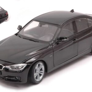 Modellino auto scala 1:24 BMW 335i F30 2013 BLACK diecast modellismo statico