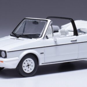 Modellino auto scala 1:43 Ixo VW GOLF MK I 1981 WHITE diecast modellismo statico