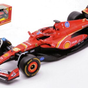 Modellino auto formula 1 F1 scala 1:43 Burago FERRARI SF-24 F1 2024 CHARLES LECLERC
