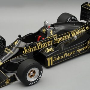 Modellino auto scala 1:18 Tecnomodel LOTUS 94T EUROPEAN GP 1983 E.DE ANGELIS CVETRINA