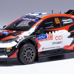 Modellino auto rally scala 1:43 Ixo Model  TOYOTA GR YARIS WRC N.69 RALLY FINLAND 2024 ROVANPERA-HALTTUNEN modellismo