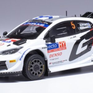 Modellino auto rally scala 1:43 Ixo Model  TOYOTA GR YARIS WRC N.5 RALLY FINLAND 2024 PAJARI-MALKONEN modellismo