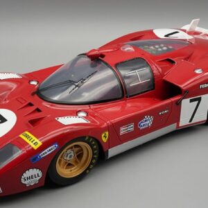 Modellino auto scala 1:12 Tecnomodel  FERRARI 512S N.7 LE MANS 1970 BELL-PETERSON WSHOWCASE 1:12 racing modellismo