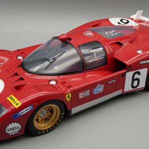 Modellino auto scala 1:12 Tecnomodel FERRARI 512S N.6 LE MANS 1970 racing modellismo
