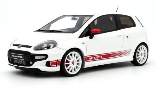 Modellino auto scala 1:18 Fiat punto evo abarth essesse OttoMobile modellismo da collezione