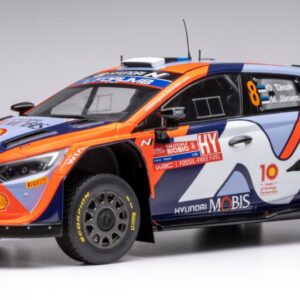 Modellino auto rally scala 1:18 Ixo HYUNDAI i20 N RALLY CHILE 2024 modellismo statico