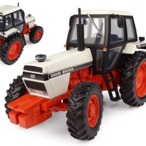 Modellino trattore scala 1:32 Universal Hobbies TRATTORE DAVID BROWN 1690 4WD modellismo statico