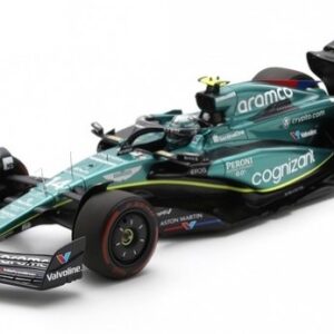 Modellino auto formula 1 F1 scala 1:12 Spark ASTON MARTIN AMR23 BRITISH GP 2023 ALONSO