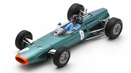 Modellino auto formula 1 F1 scala 1:18 Spark BRM P261 MONACO GP 1964 HILL modellismo